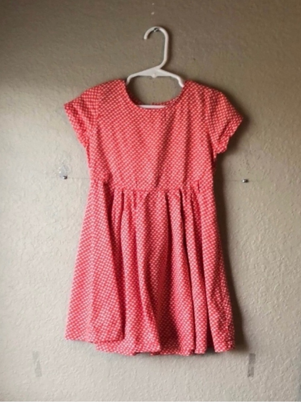 Carter’s Dress Girls Orange Short Sleeve Casual Classic Kids Toddler Girls 4T